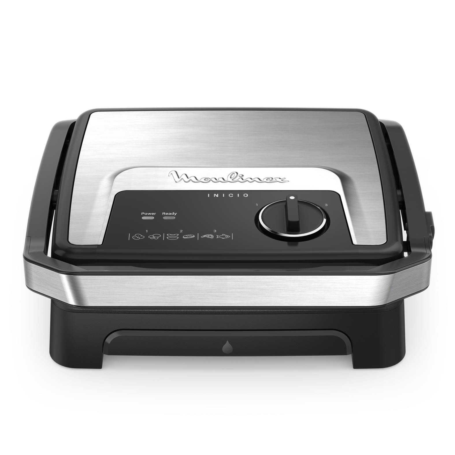 Moulinex Inicio Adjust Bistecchiera Elettrica 1830-2180W 2in1