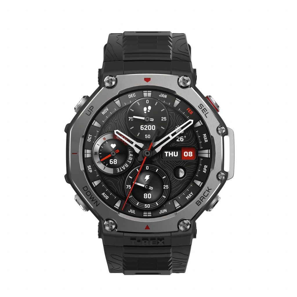 Amazfit T-Rex 3 Onyx Black Smartwatch 1.5 Amoled con Mappe e Navigazione