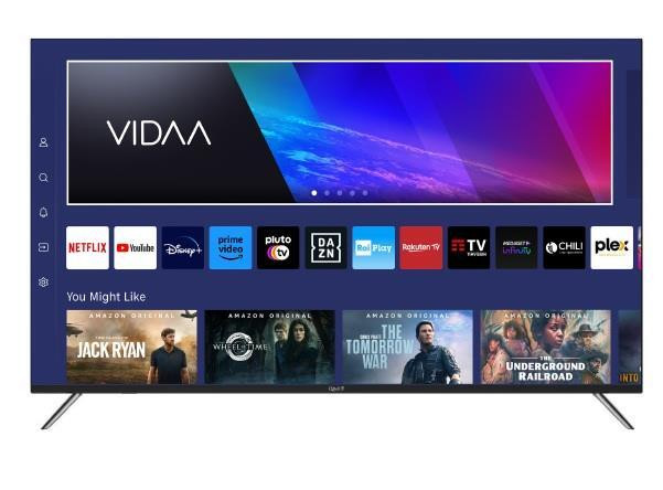 Qbell QT55UV8A Smart TV LED 55 Pollici UHD 4K Vidaa TV