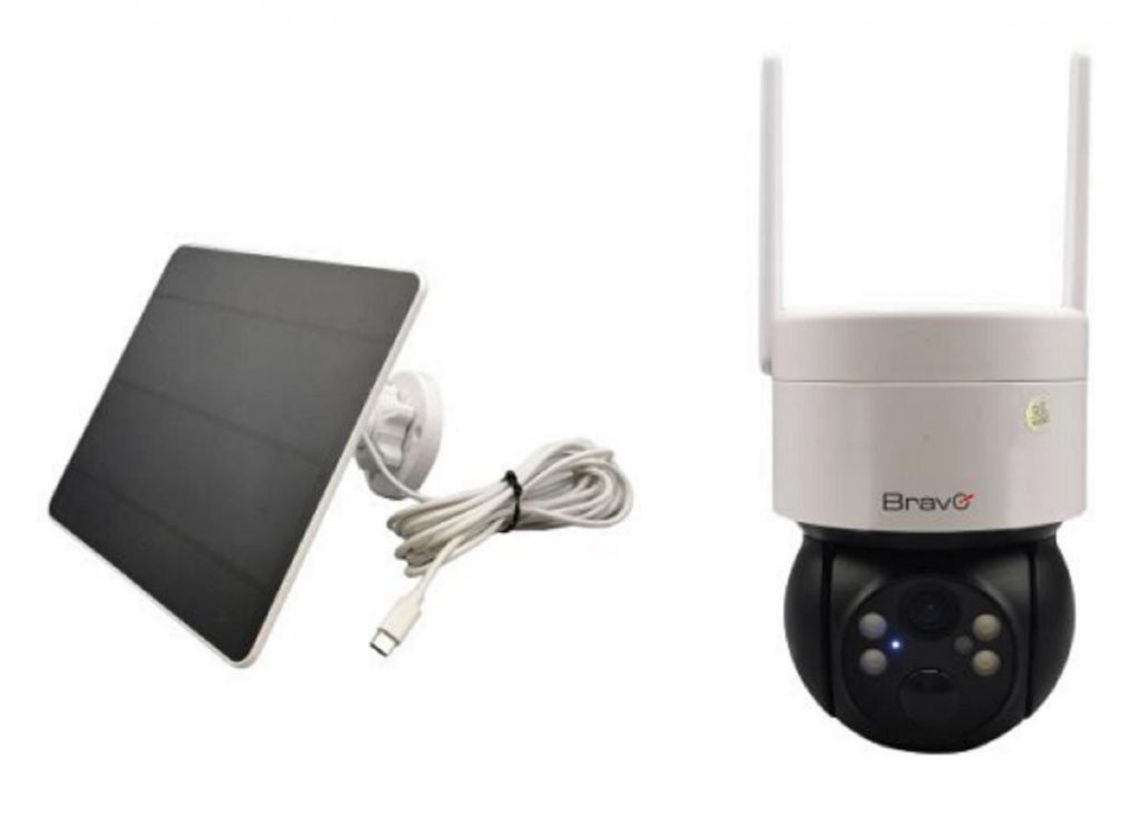 Bravo Guardian Pro Lux 4G Videocamera Solare da Esterno Visione Notturna Colori