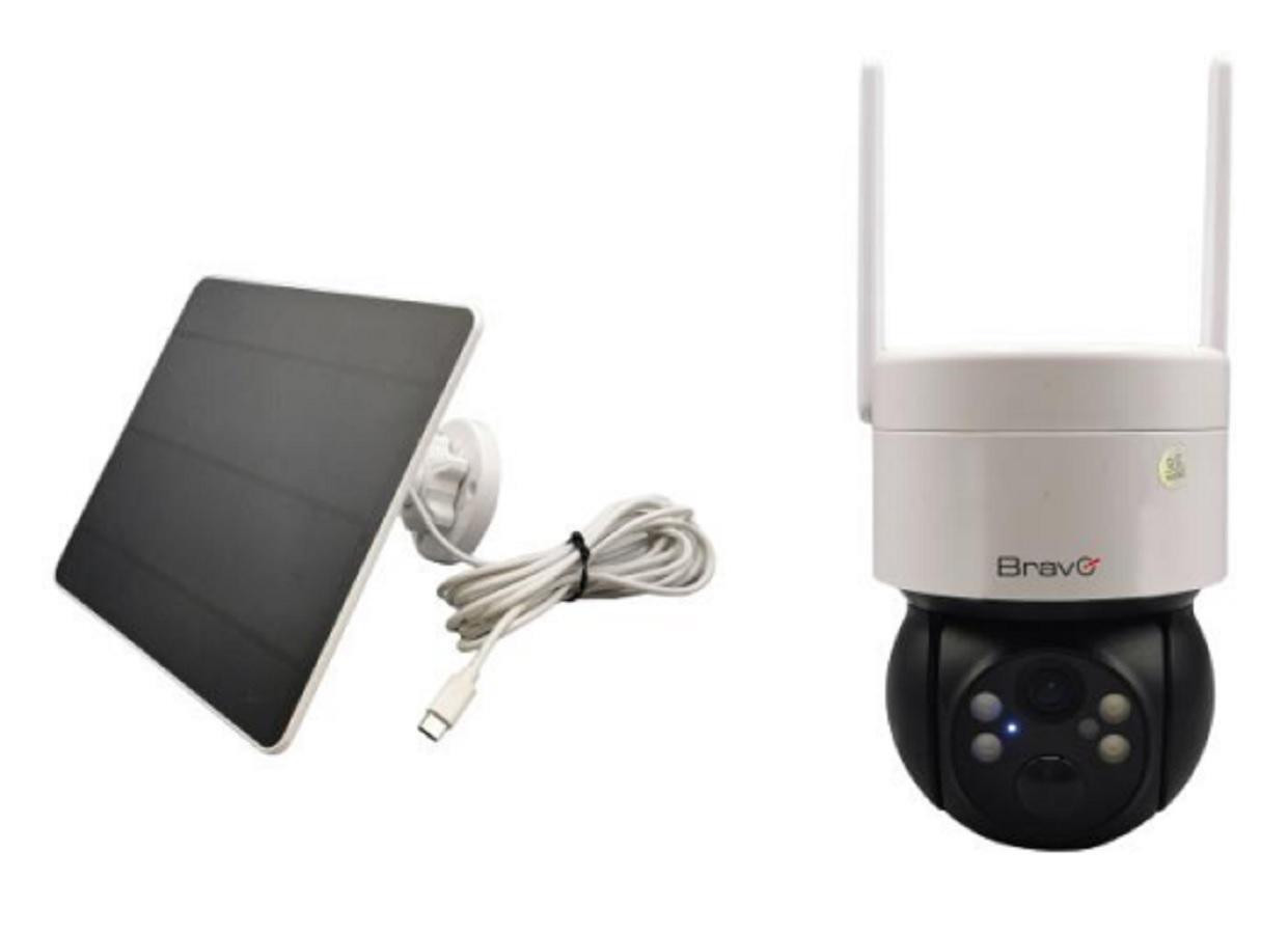 Bravo Guardian Pro Lux 4G Videocamera Solare da Esterno Visione Notturna Colori