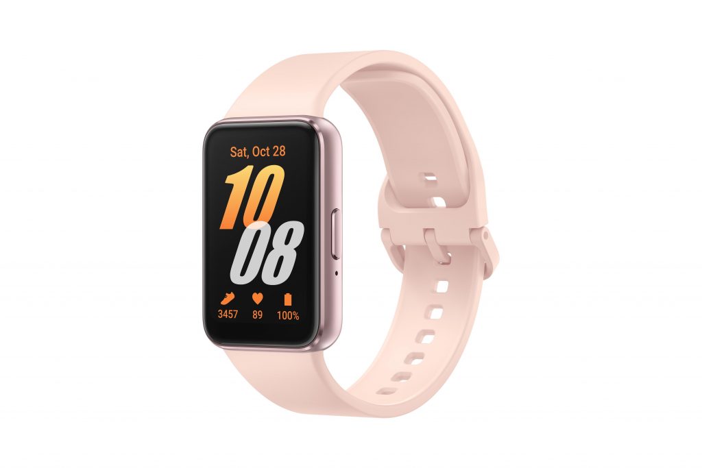 Samsung Galaxy Fit3 Pink Gold Smartwatch 1.6 Pollici Frequenza Cardiaca