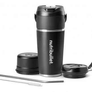 Nutribullet Flip NBP016B Nero Frullatore Portatile Ricaricabile 590ML Termico