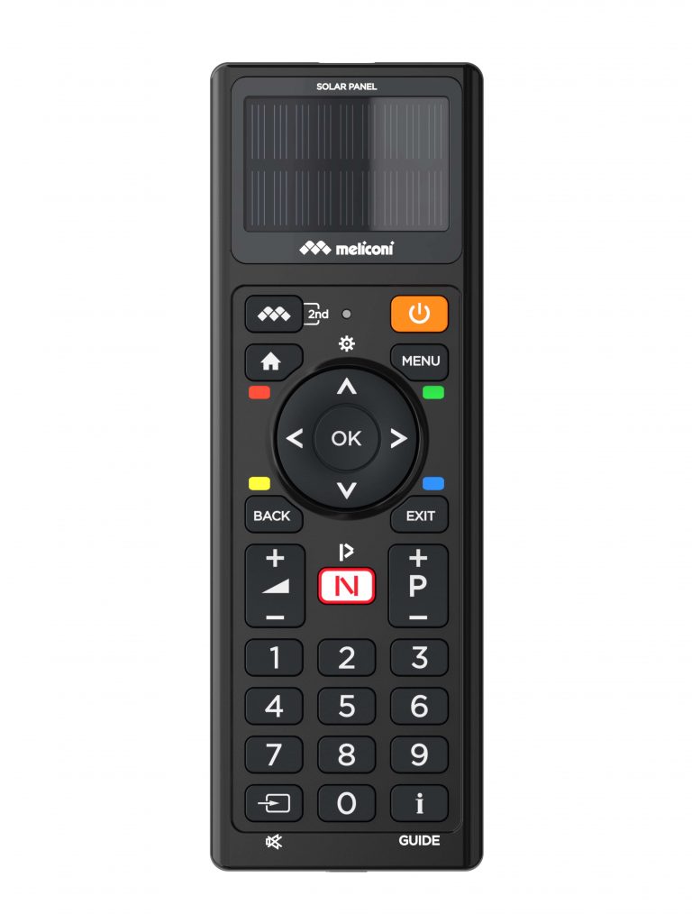 Meliconi Solar TV Telecomando Universale Ricaricabile USB-C