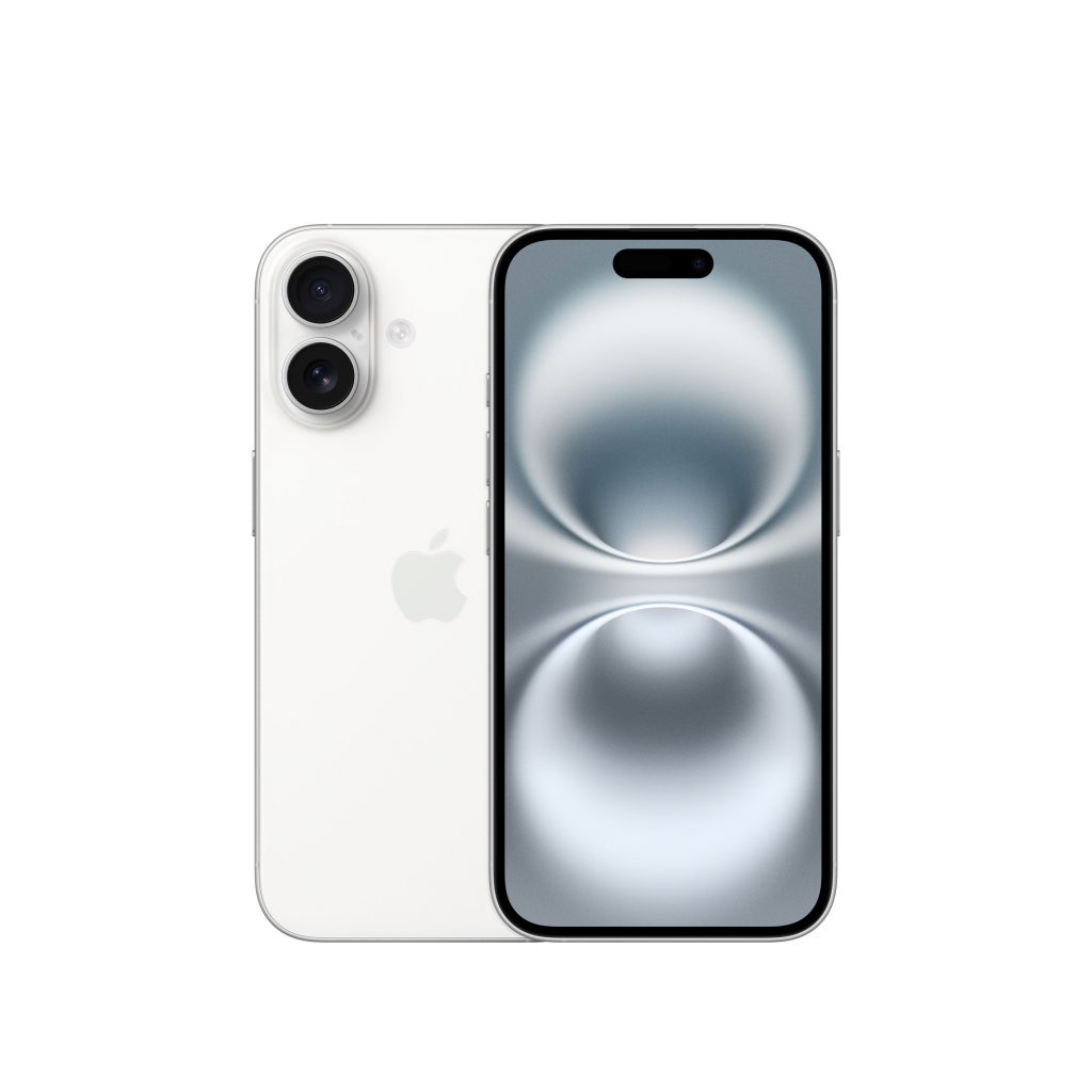 Apple MYE93QLA iPhone 16 Bianco Smartphone 6.1 Pollici Oled A18 128GB