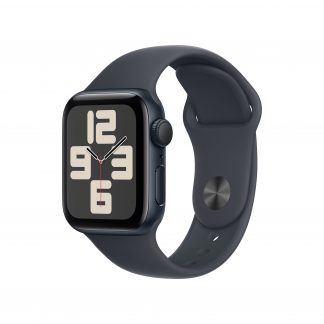 Apple MXE73QLA Apple Watch SE Mezzanotte Smartwatch 40MM GPS Sportband S-M