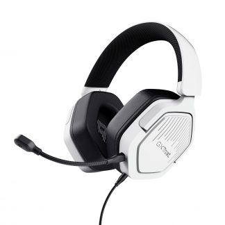 Trust GXT492W Carus Bianco Cuffia Gaming con Microfono per PC e Console