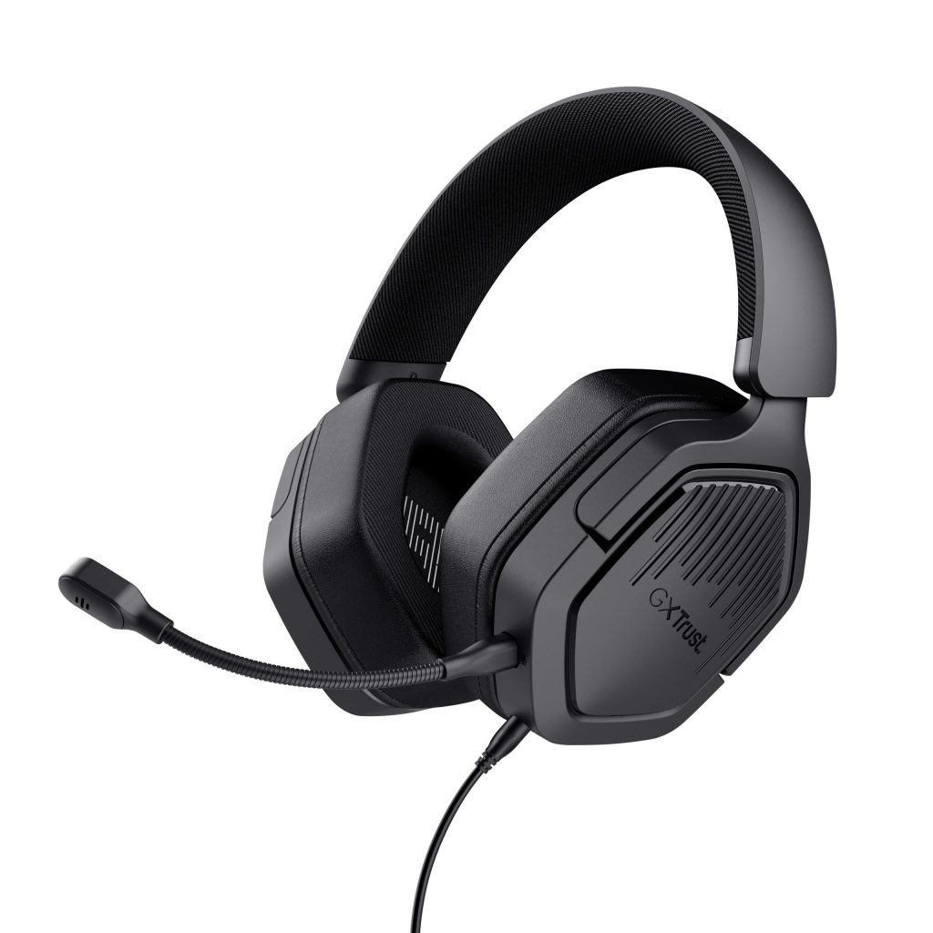 Trust GXT492 Carus Nera Cuffia Gaming con Microfono per PC e Console