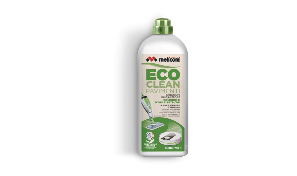 Meliconi Eco Clean Pavimenti Detergente Universale per Robot e Scope Elettriche