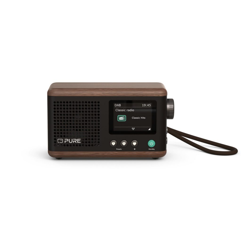 Pure Classic Mini Coffee Black Radio Digitale Portatile con Bluetooth 5.3