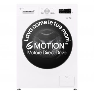 LG F4NX1009NWB Lavatrice Carica Frontale 9KG 1400 Giri Wi-Fi