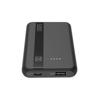 Cellular Line PBENTRY5000K Nero Powerbank 5000mAh Usb-C e USB