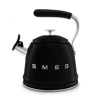 Smeg WKF01BL Nero Bollitore per Piano Cottura 2.3LT con Ffischio Stile Anni 50