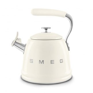 Smeg WKF01CR Panna Bollitore per Piano Cottura 2.3LT con Ffischio Stile Anni 50