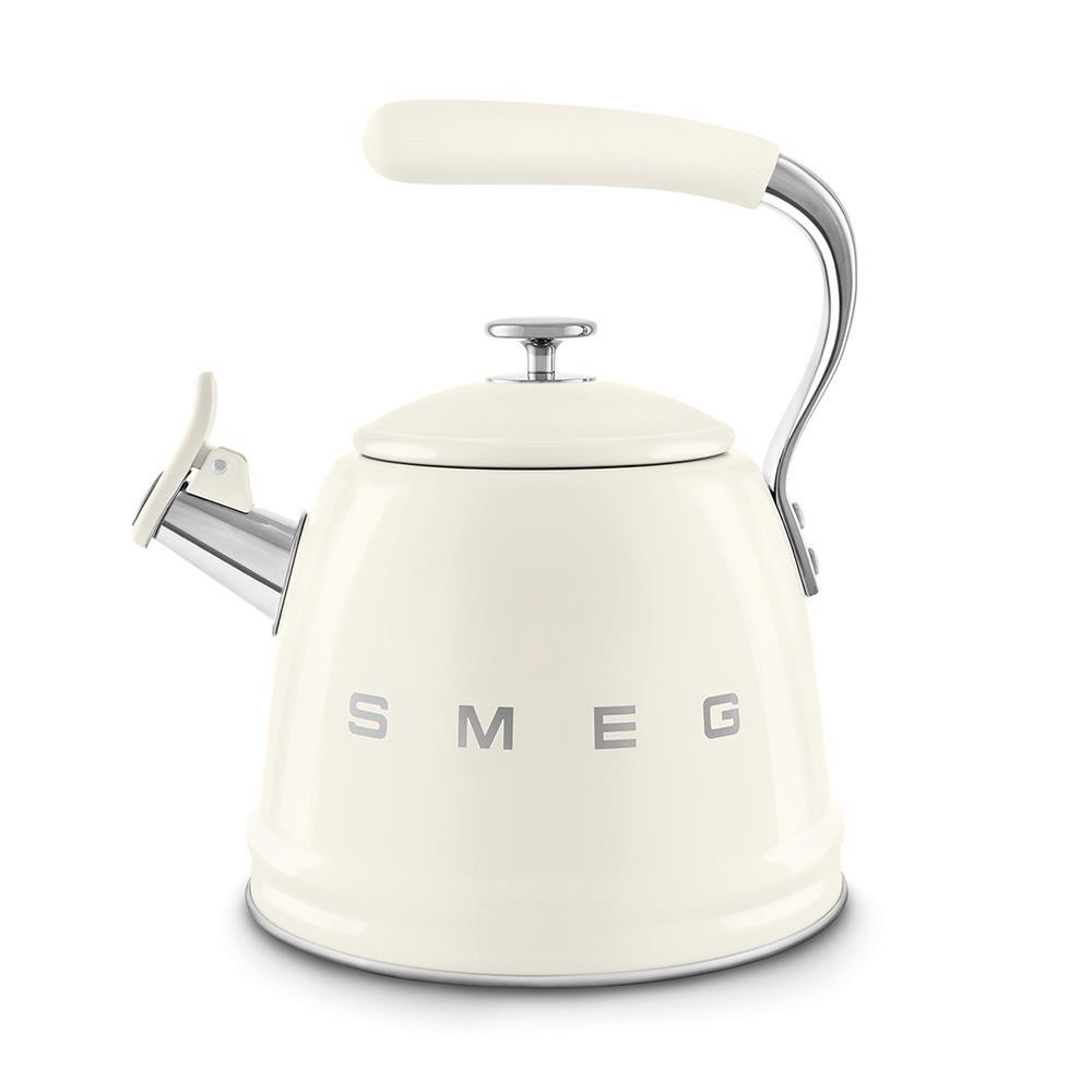 Smeg WKF01CR Panna Bollitore per Piano Cottura 2.3LT con Ffischio Stile Anni 50