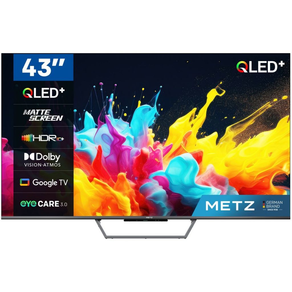 Metz 43MQE7600Z Smart TV LED 43 Pollici UHD 4K Google TV