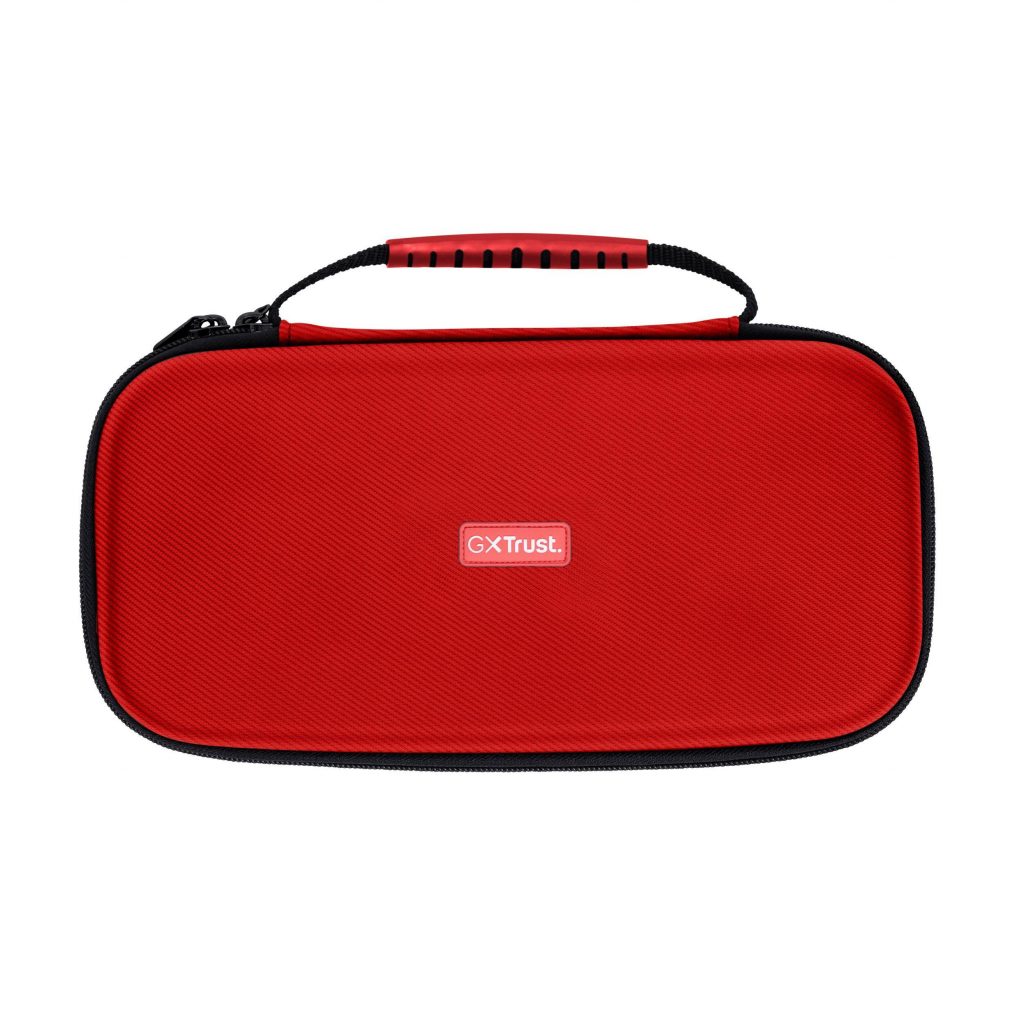 Trust GXT1248S Rosso-Blu Custodia Rigida per Nintendo Switch