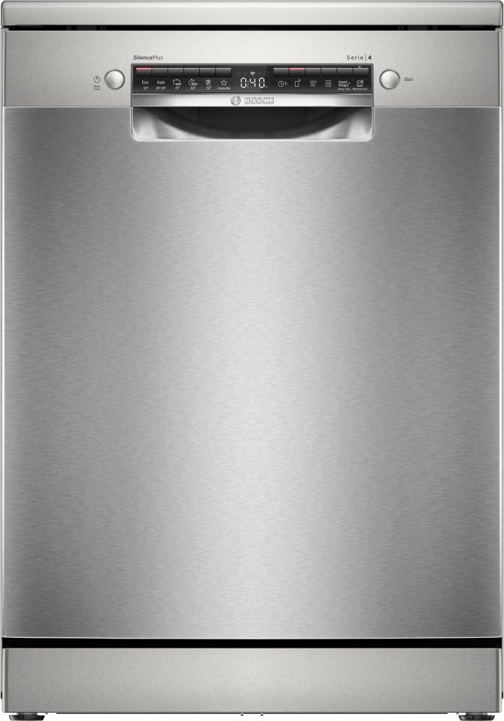Bosch SMS4ECI27E Inox Lavastoviglie Libera Installazione 14 Coperti 3 Cesti