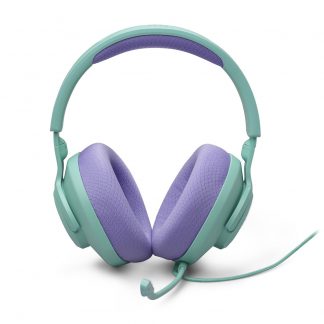JBL Quantum 100M2 Cyan Cuffia Gaming Wired con Microfono Rimovibile