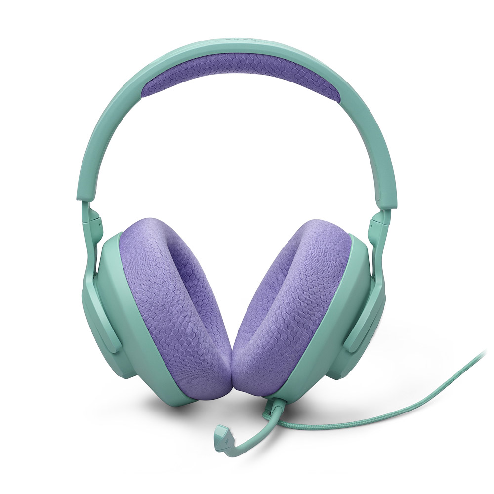 JBL Quantum 100M2 Cyan Cuffia Gaming Wired con Microfono Rimovibile
