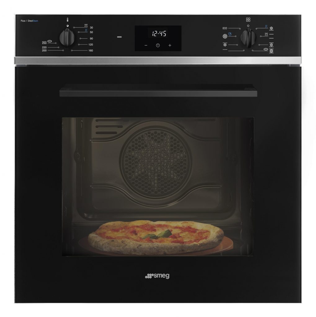Smeg SF6400S1PZB Forno Incasso 60CM 65LT con Funzione Pizza