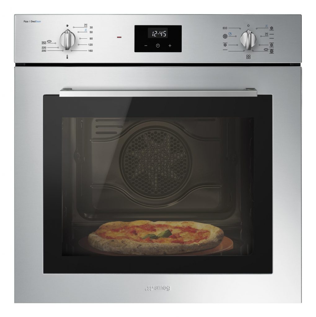 Smeg SF6400S1PZX Forno Incasso 60CM 65LT con Funzione Pizza