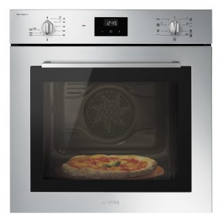 Smeg SF6400S1PZX Forno Incasso 60CM 65LT con Funzione Pizza