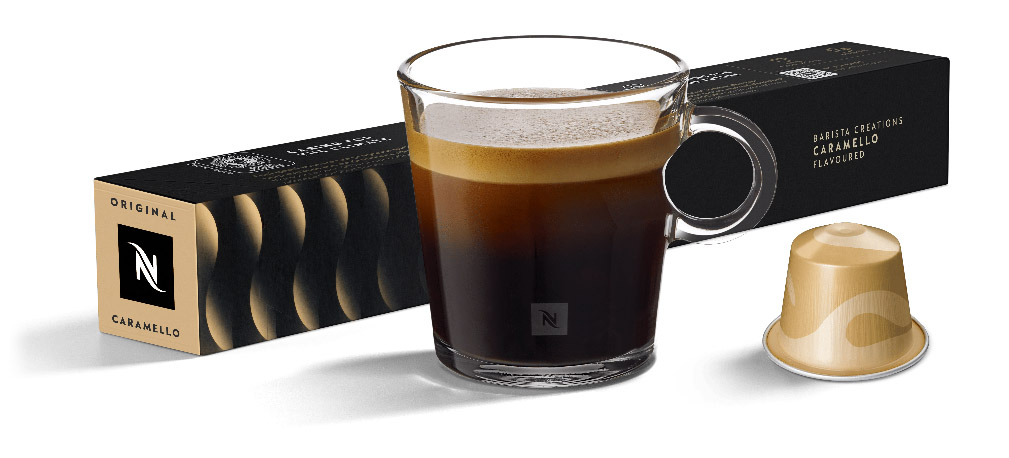 Lavazza 7153 Confezione 10 Capsule Caffe Compatibili Nespresso Caramello