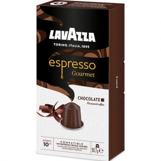 Lavazza 7152 Confezione 10 Capsule Caffe Compatibili Nespresso Cioccolatino
