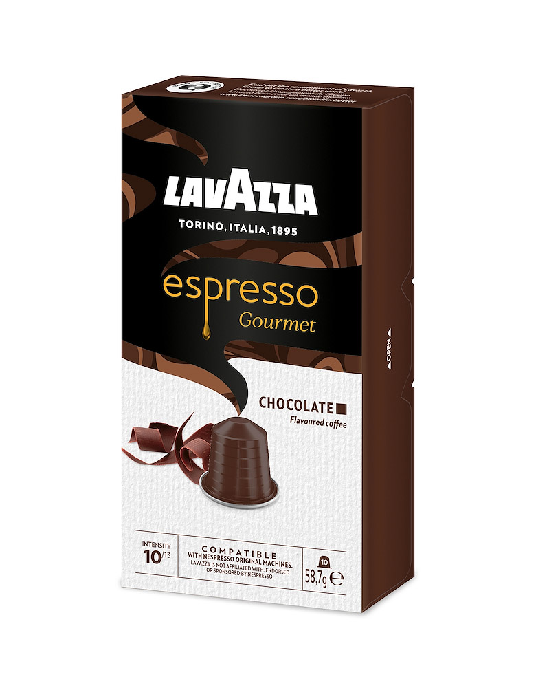 Lavazza 7152 Confezione 10 Capsule Caffe Compatibili Nespresso Cioccolatino