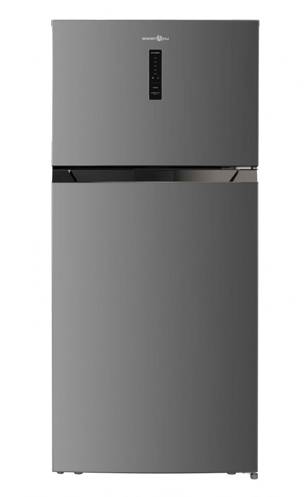 Smartway WHDP640NV4XE0 Frigorifero 2 Porte 480L Nofrost Inox