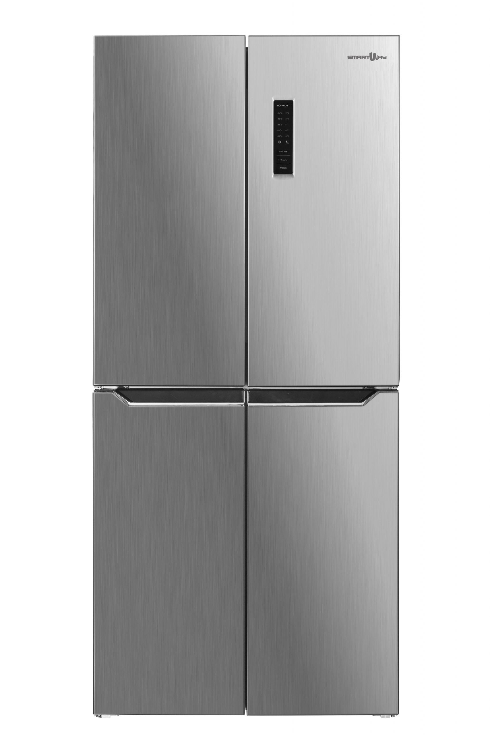 Smartway WH4D48NV3XE0 Inox Frigorifero 4 Porte 362LT Nofrost
