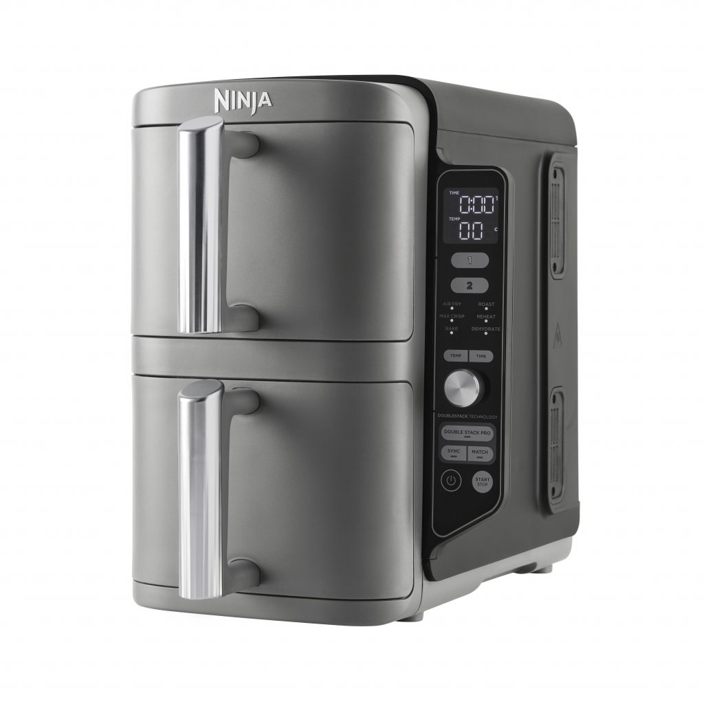 Ninja Double Stack XL Grigio Friggitrice ad Aria 9.5LT