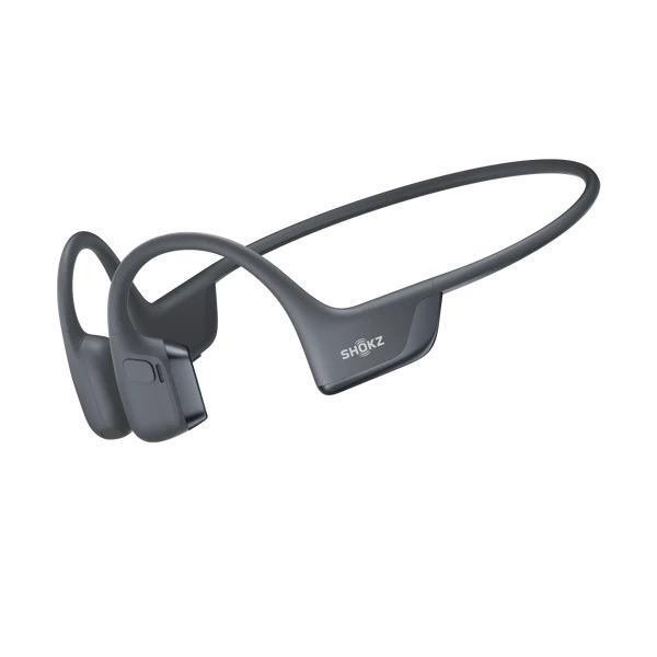 Shokz OpenRun Pro 2 Black Cuffia Auricolari a Conduzione Ossea