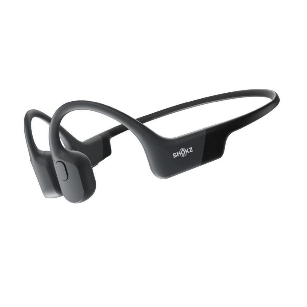 Shokz OpenRun Cosmic Black Cuffie Auricolari a Conduzione Ossea IP55