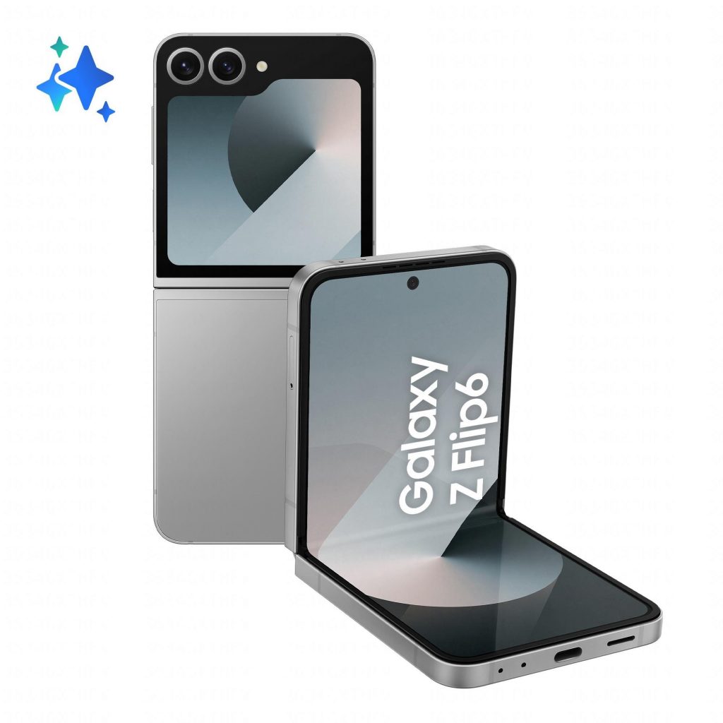 Samsung Galaxy Z Flip 6 Silver Smartphone Pieghevole 12GB 512GB Brand Vodafone