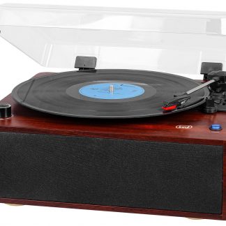 Trevi TT 1030 BT Giradischi Wireless 33-45 Giri Corpo in Legno