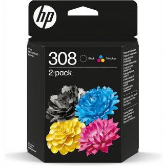 HP 308 Nero e Tricromia Cartuccia Inchiostro Inkjet Originale