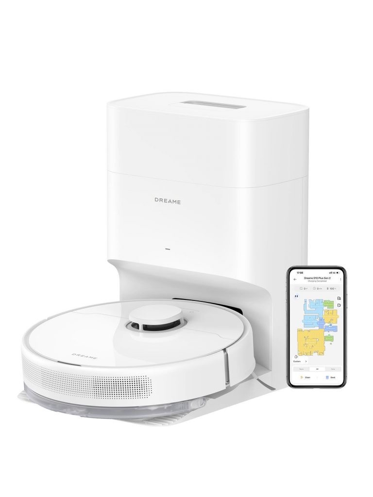 Dreame D10 Plus Gen 2 Robot Lava e Aspira Wi-Fi con Base Svuotamento