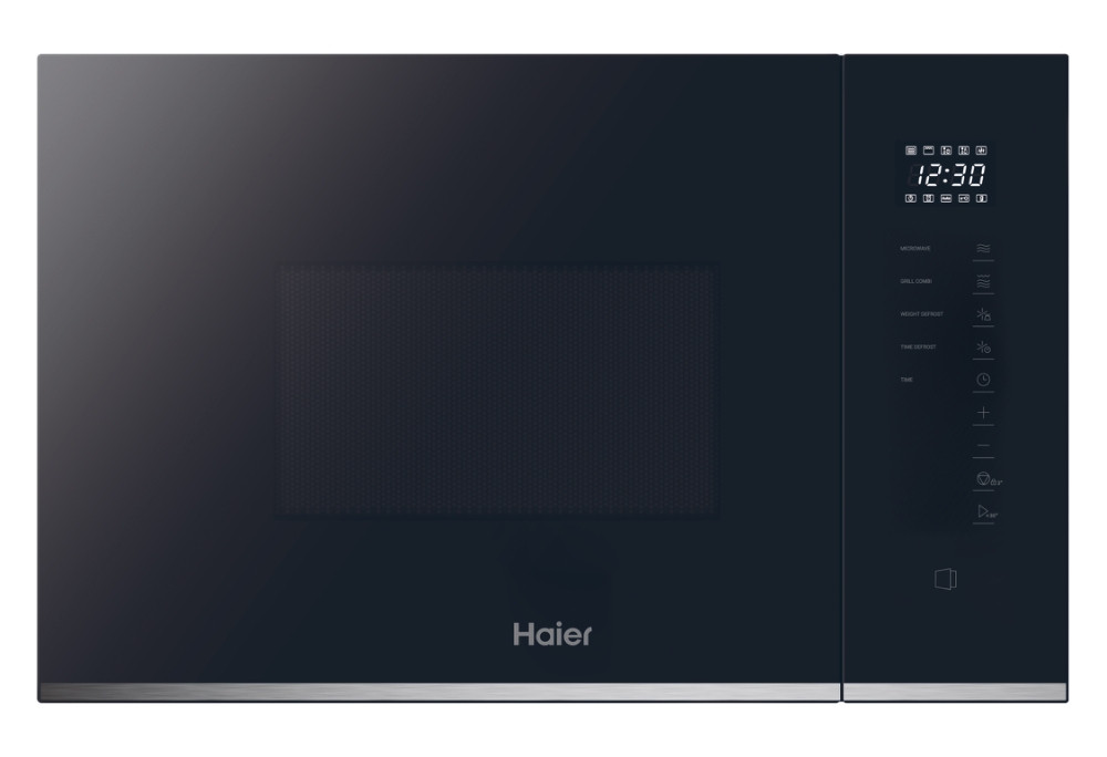 Haier H38FMWID2S7 Nero Forno Microonde da Incasso 60CM 20LT 1000W con Grill