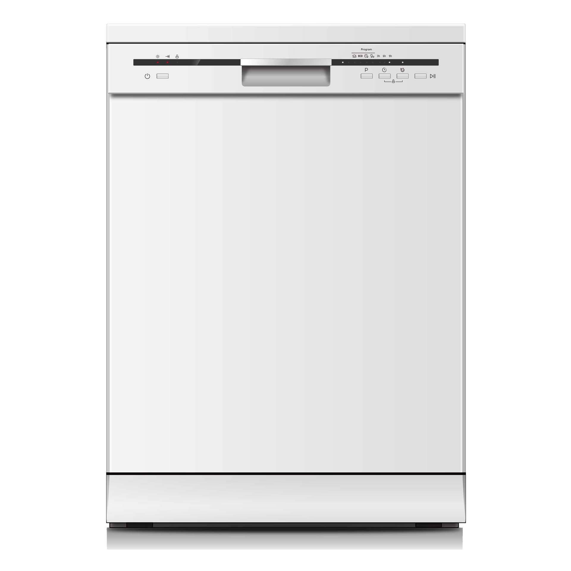Midea MFD60S131WIT Lavastoviglie Libera Installazione 13 Coperti