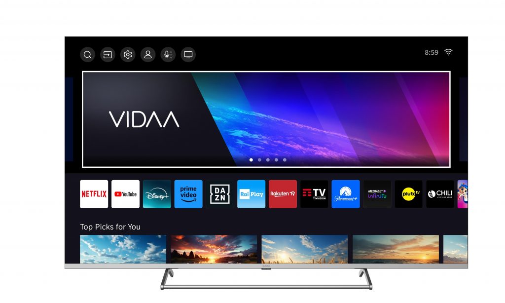 Saba SA65K79VDA Smart TV LED 65 Pollici UHD 4K Vidaa TV