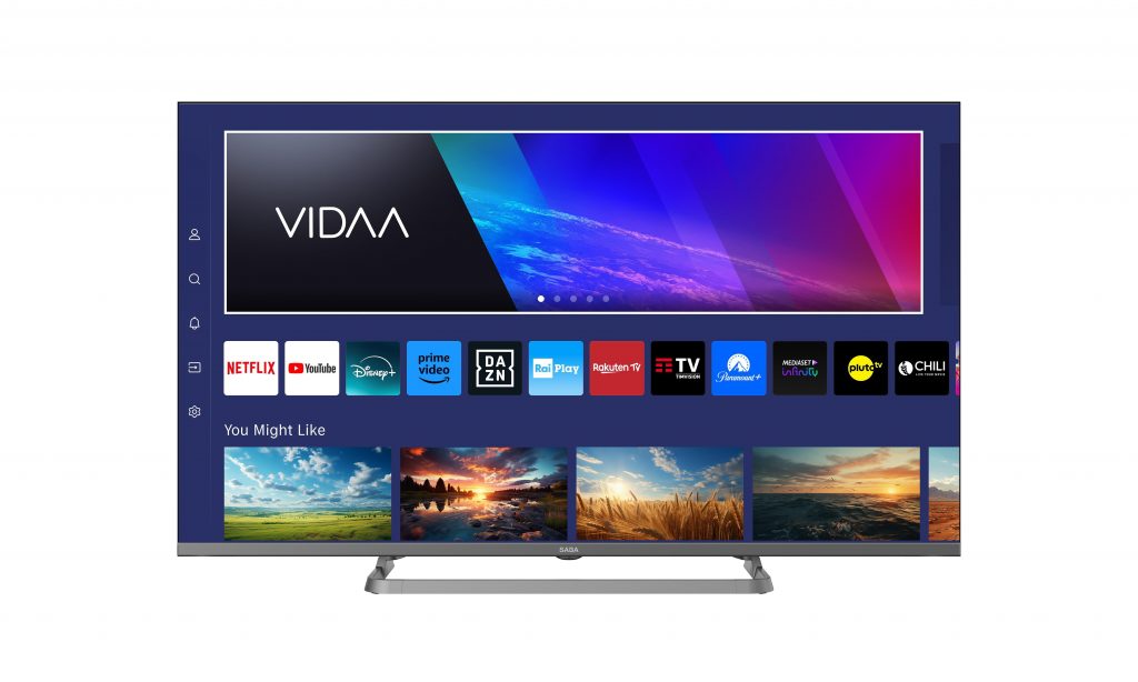 Saba SA43S89VDA Smart TV LED 43 Pollici FHD Smart Vidaa TV