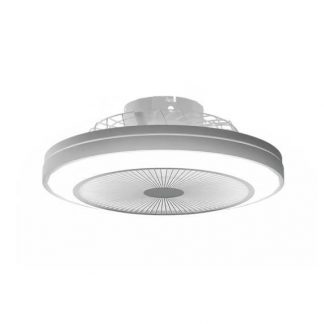 Ardes AR5PL50 Airglow Ventilatore a Soffitto 15w 8 Pale con Luce Led