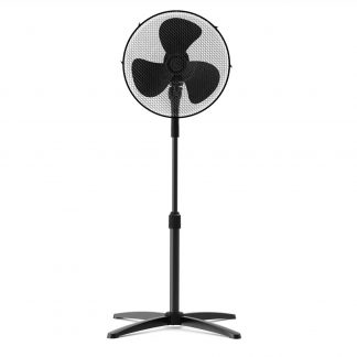 Midea FS4021MBK Nero Ventilatore a Piantana 40W Pala 40CM