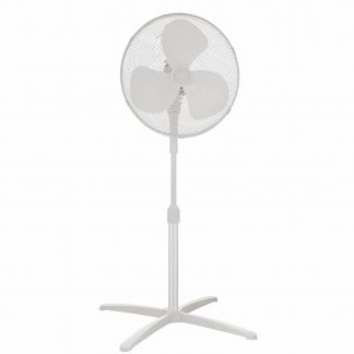 Midea FS4021MWH Bianco Ventilatore a Piantana 40W Pala 40CM