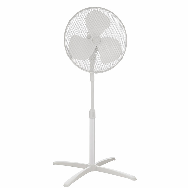 Midea FS4021MWH Bianco Ventilatore a Piantana 40W Pala 40CM