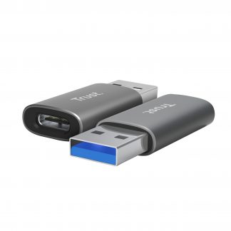 Trust Calyx Confezione da 2 Adattatori da USB-A a USB-C
