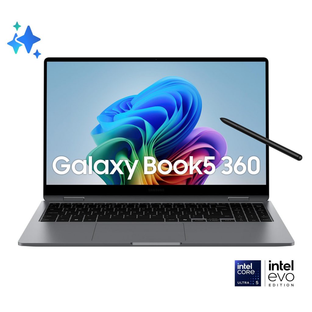 Samsung Book5 360 Notebook 15.6 Pollici U5-226v 16GB 512GB