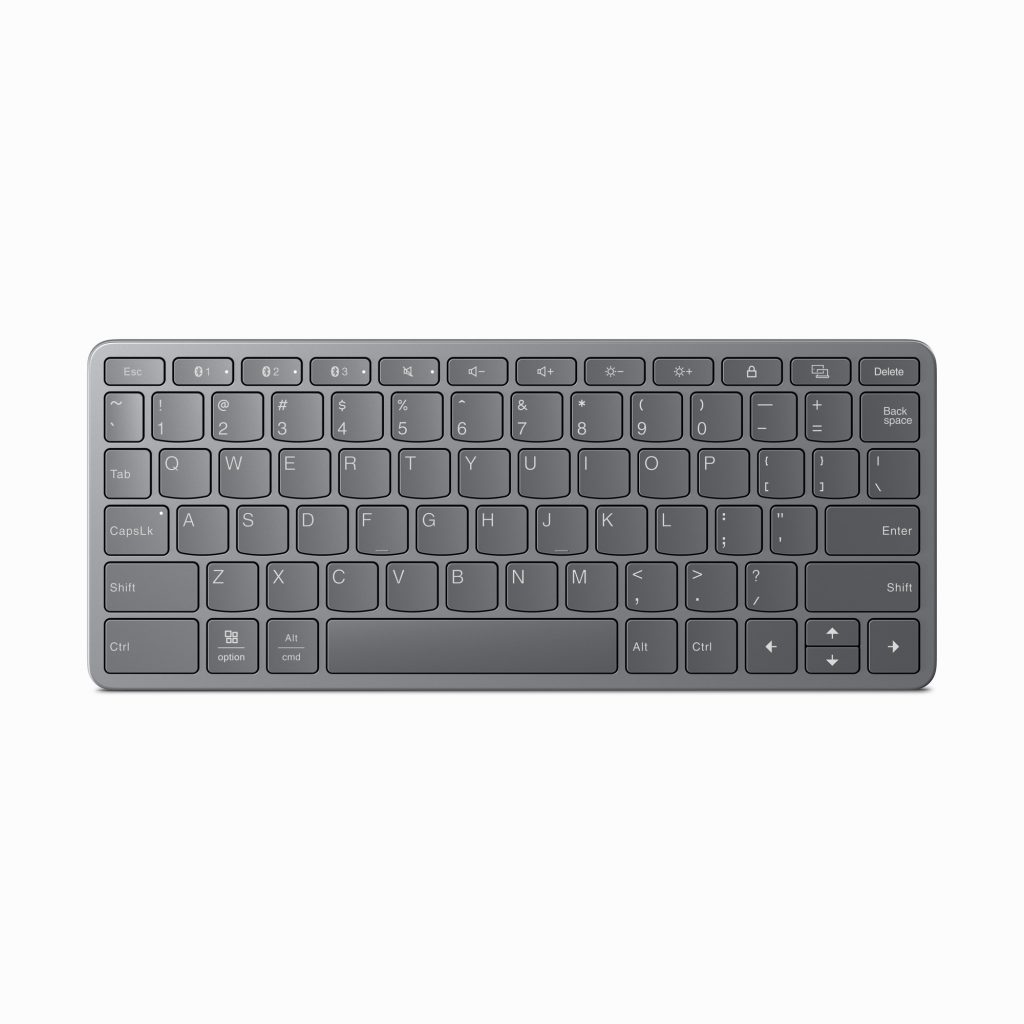 Lenovo ZG38C05814 Tastiera Wireless Multi-Dispositivo Grigio